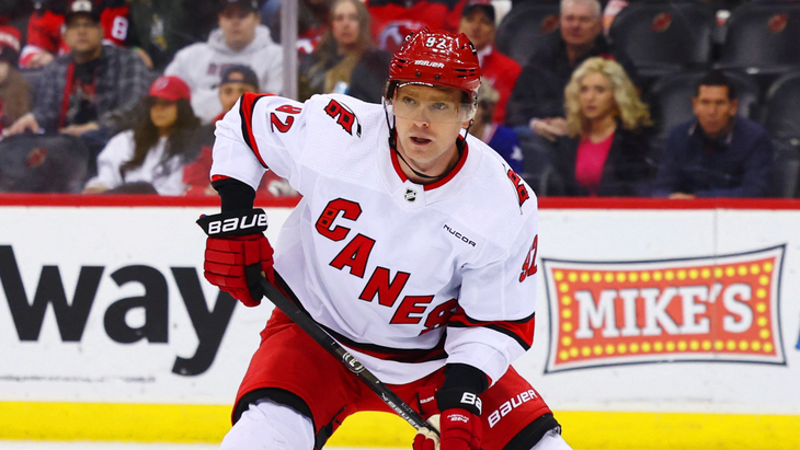 Евгений Кузнецов в составе «Каролины»