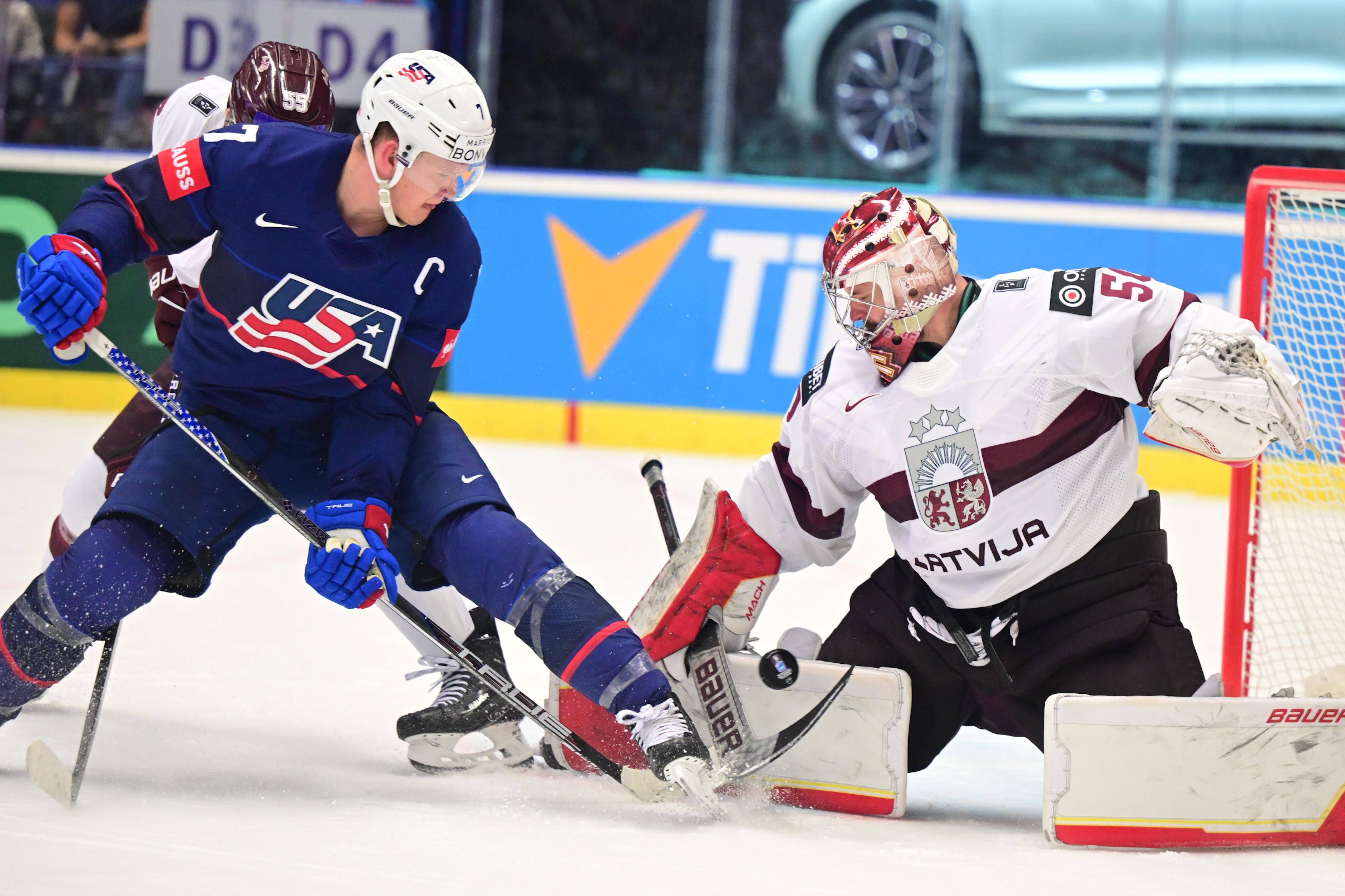 Латвия — США