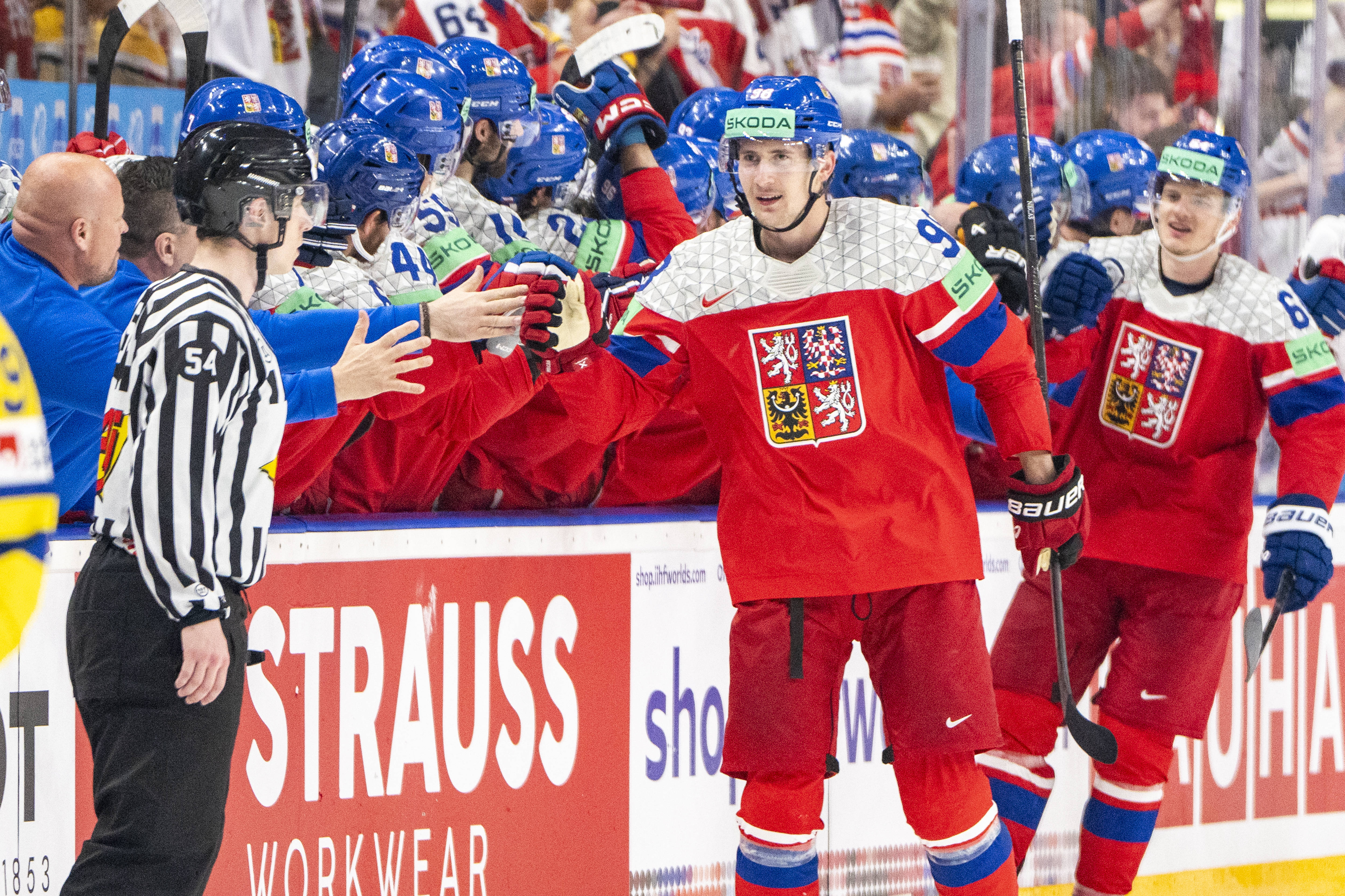 Чехия разгромила Швецию — 7:3