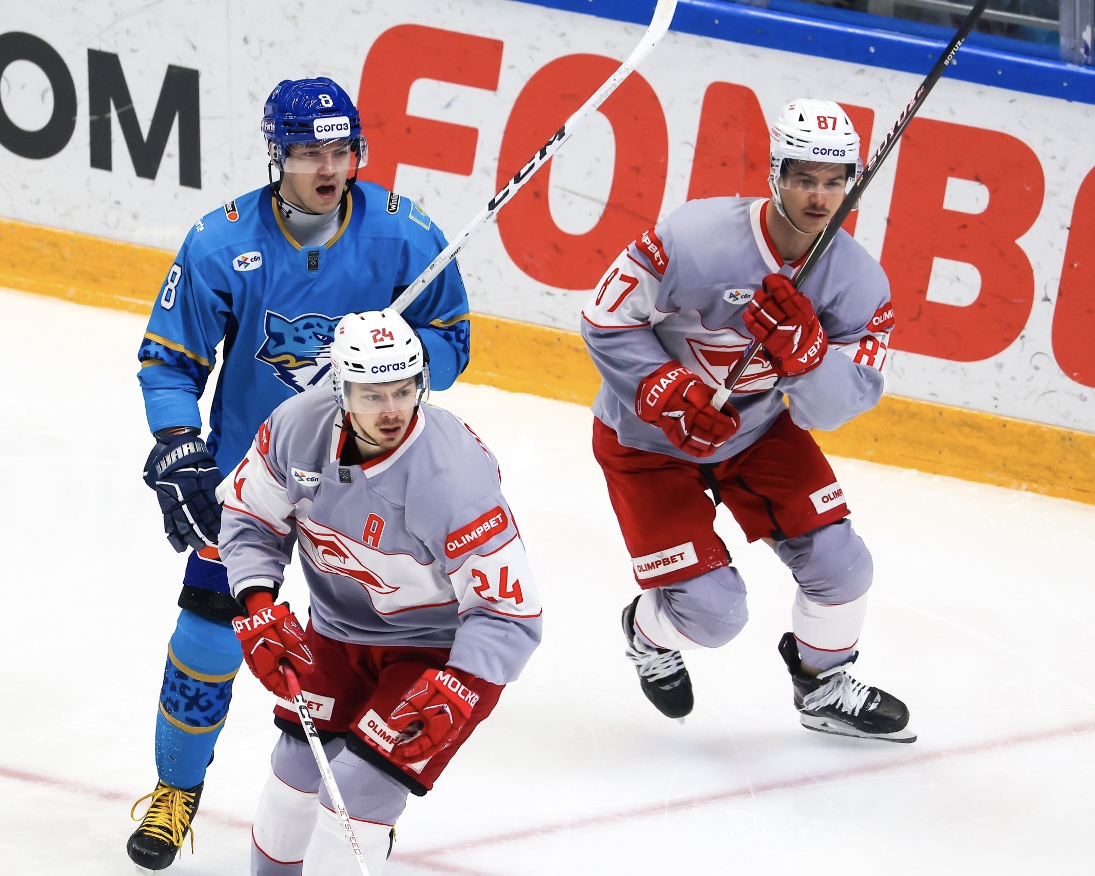 «Спартак» обыграл «Барыс»