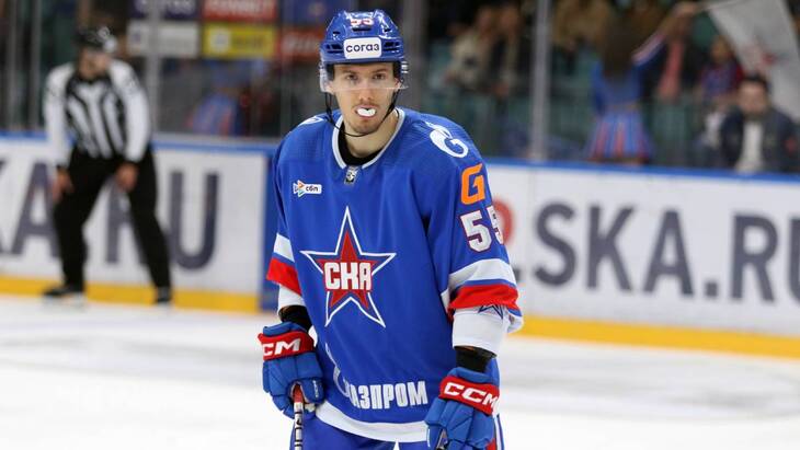 Нападающий СКА Никита Дишковский