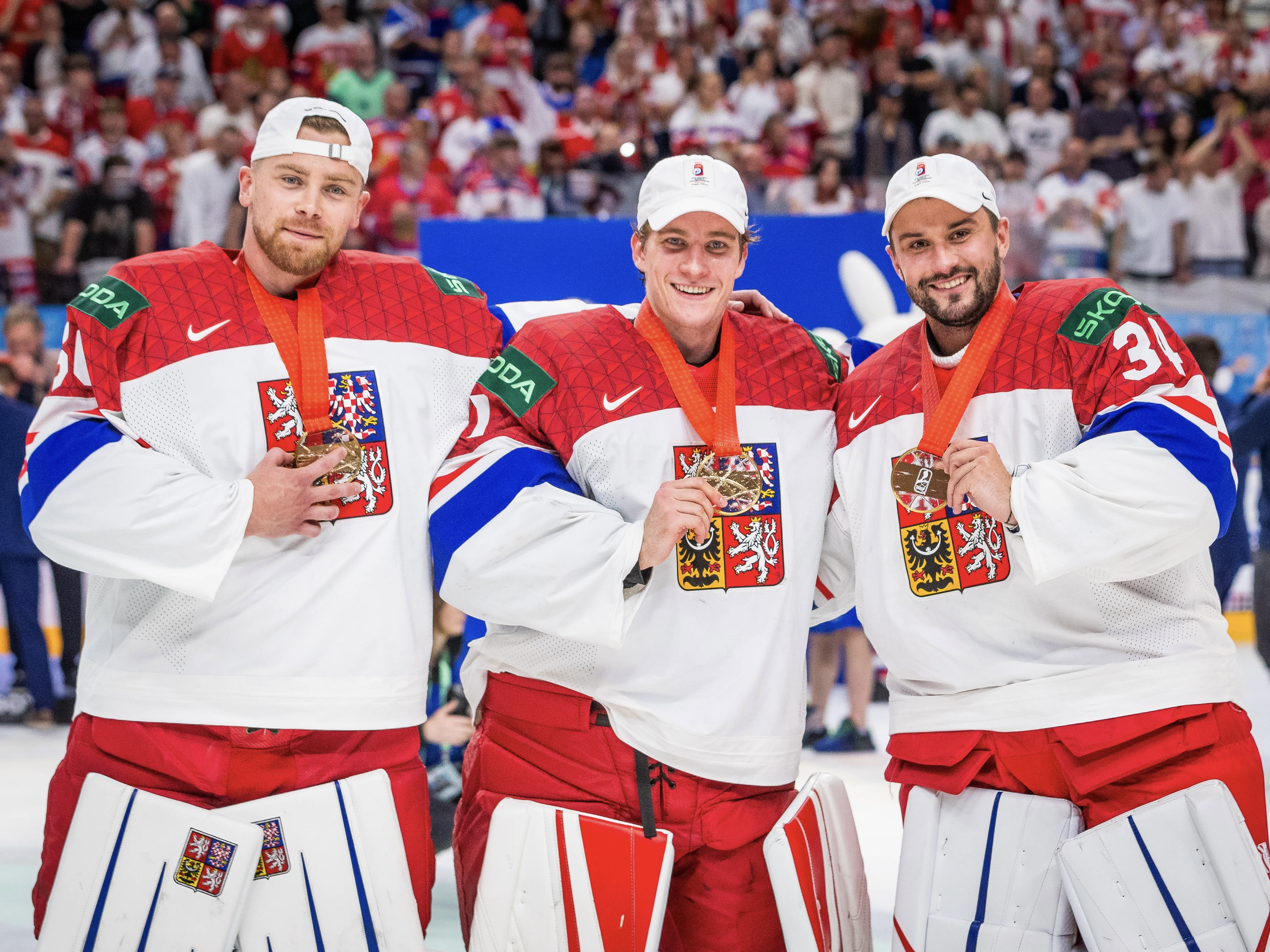 Три вратарей Чехии на ЧМ-2024