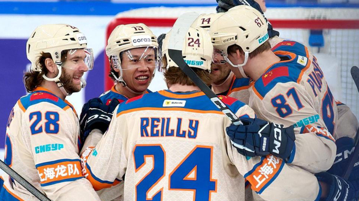 Фрагмент матча «Лада» — «Шанхайские Драконы»