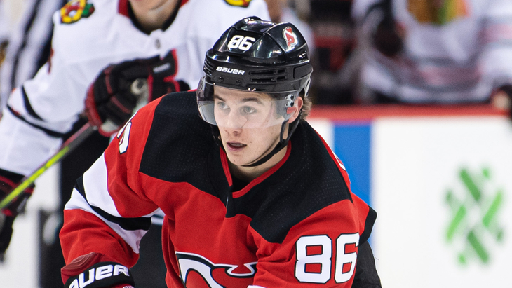 Джек Хьюз — игрок «Нью-Джерси»