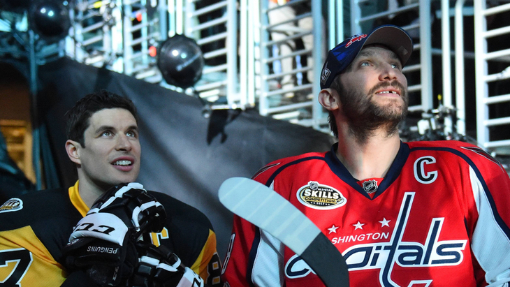 Сидни Кросби и Александр Овечкин