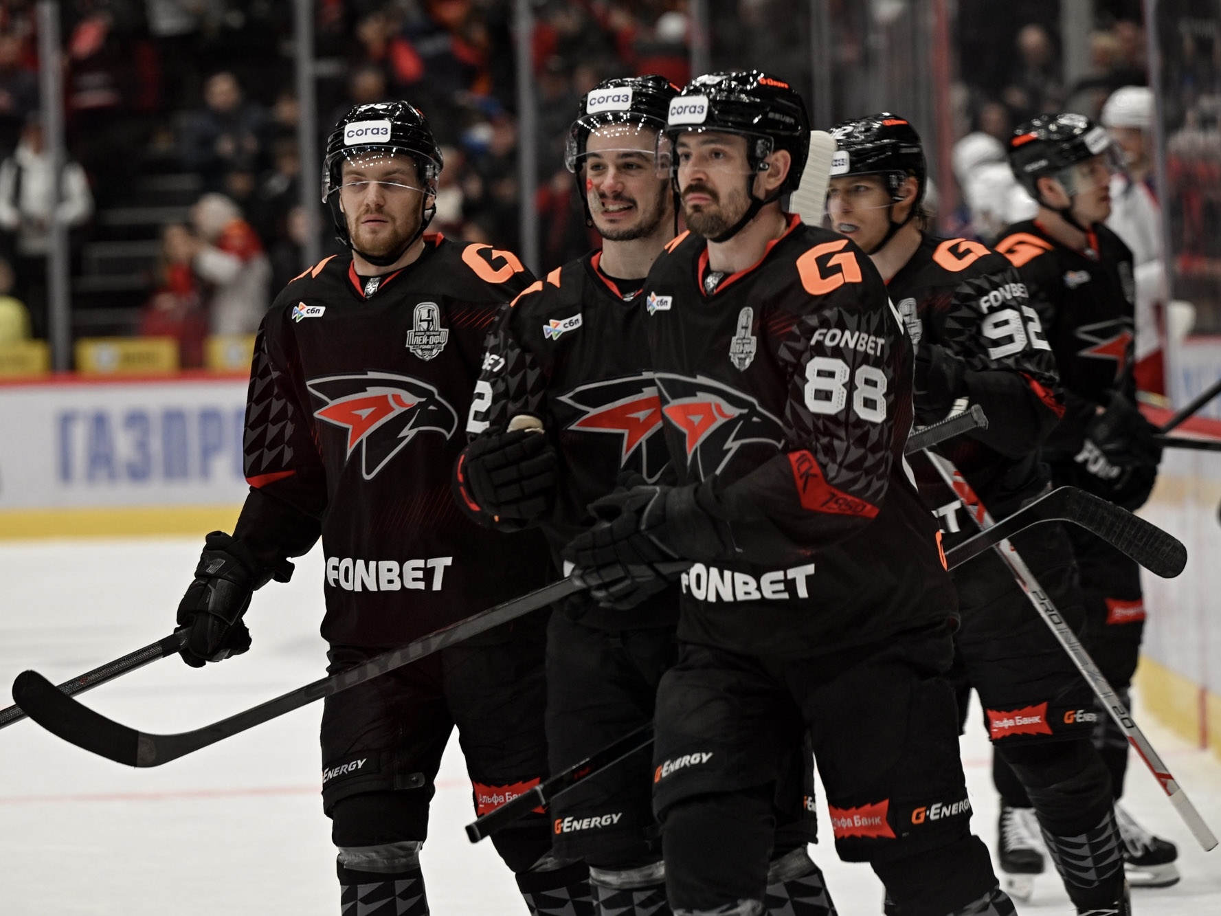 «Авангард» одержал 3 победы над ЦСКА 