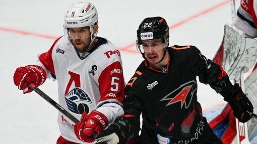 Алексей Береглазов («Локомотив») и Эндрю Потуральски («Авангард») 