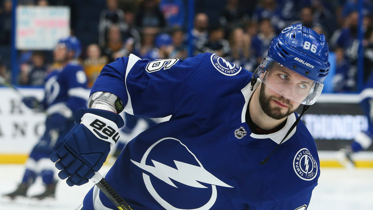 Никита Кучеров — нападающий «Тампа-Бэй»