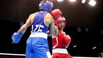 Фрагмент скандального боя