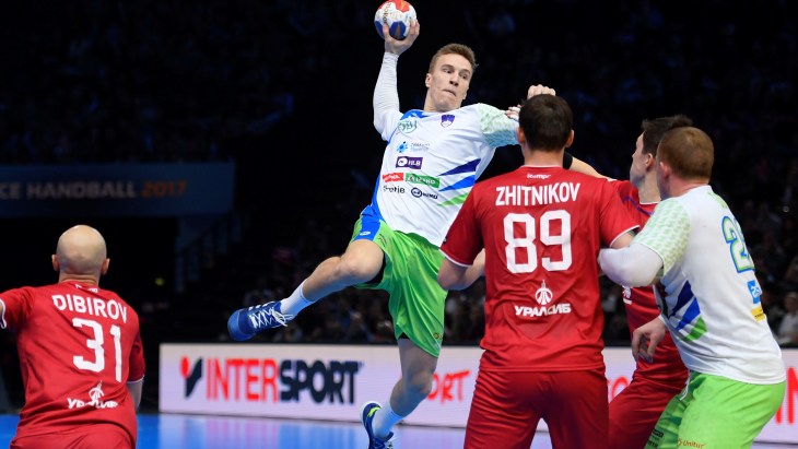 Российские гандболисты проиграли в 1/8 финала