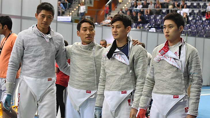 Южнокорейские саблисты