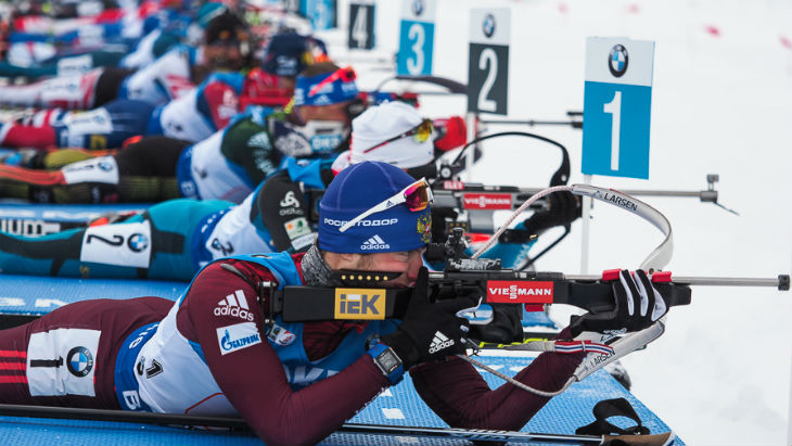 Российские биатлонисты