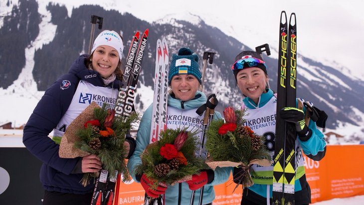 Призеры спринтерской гонки