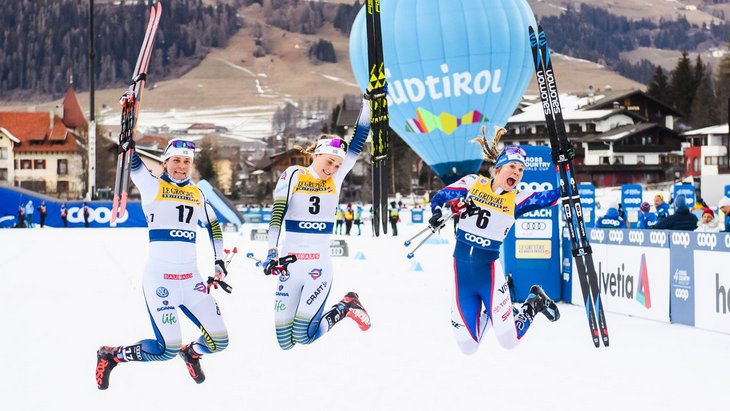 Стина Нильссон, Ида Ингемарсдоттер и Джессика Диггинс