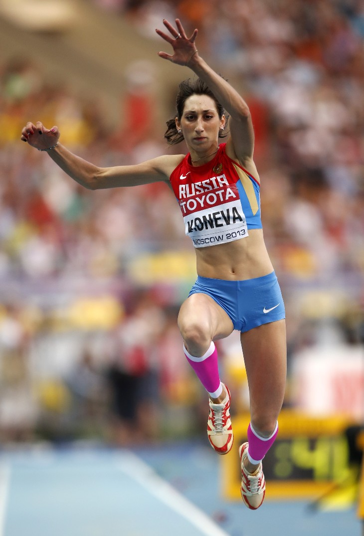 Екатерина Конева на чемпионате мира 2013