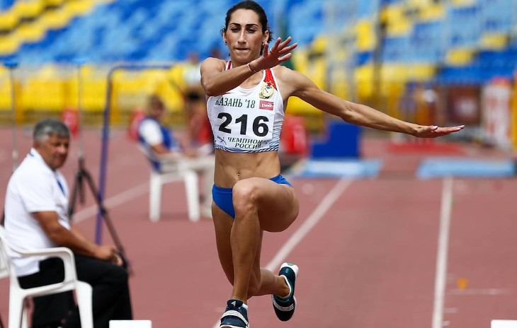 Екатерина Конева на чемпионате России 2018