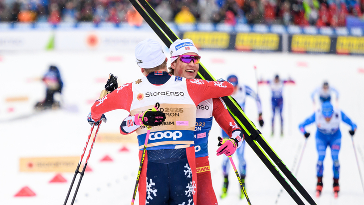 Эрик Вальнес и Йоханнес Клебо