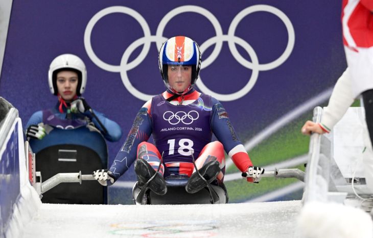 Эмили Фишналлер показала восьмое время после двух заездов на ОИ-2026