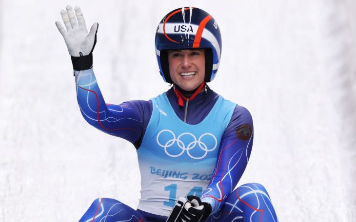 Эмили Фишналлер на ОИ-2022 в Пекине