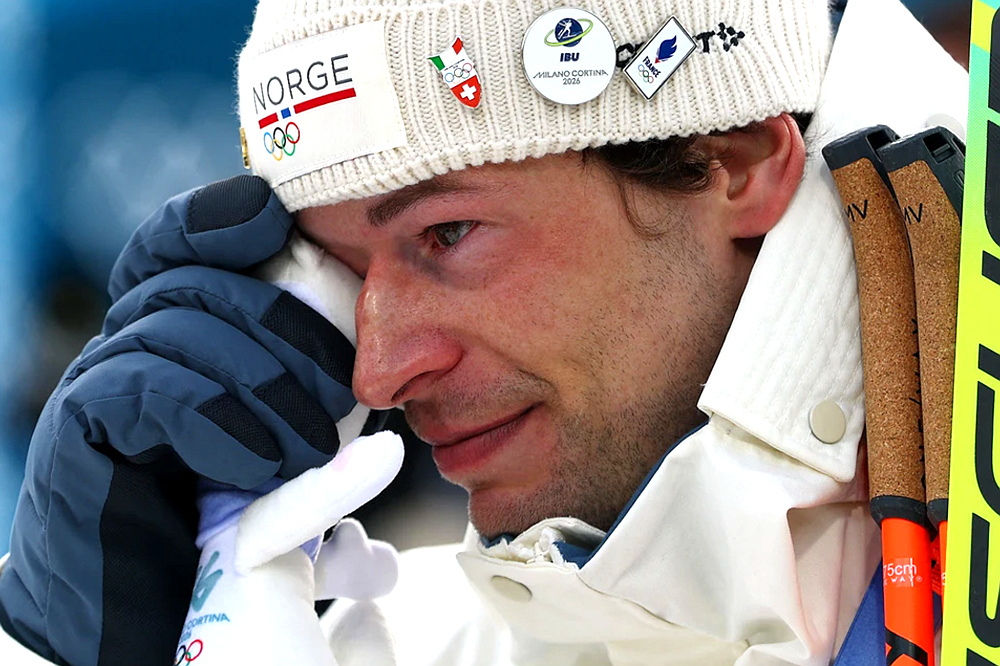 Стурла Холм Лёгрейд плачет, но не от радости