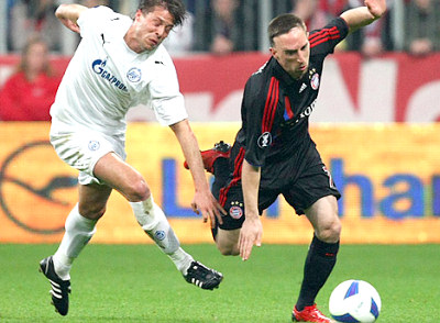 «Бавария» и «Зенит» сыграли вничью 1:1 (17 фото)