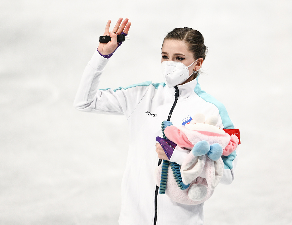 Валиева, Щербакова и Трусова в короткой программе