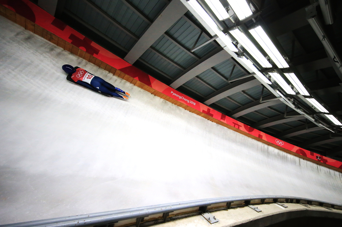 Золото Элизабет Ярнолд в скелетоне