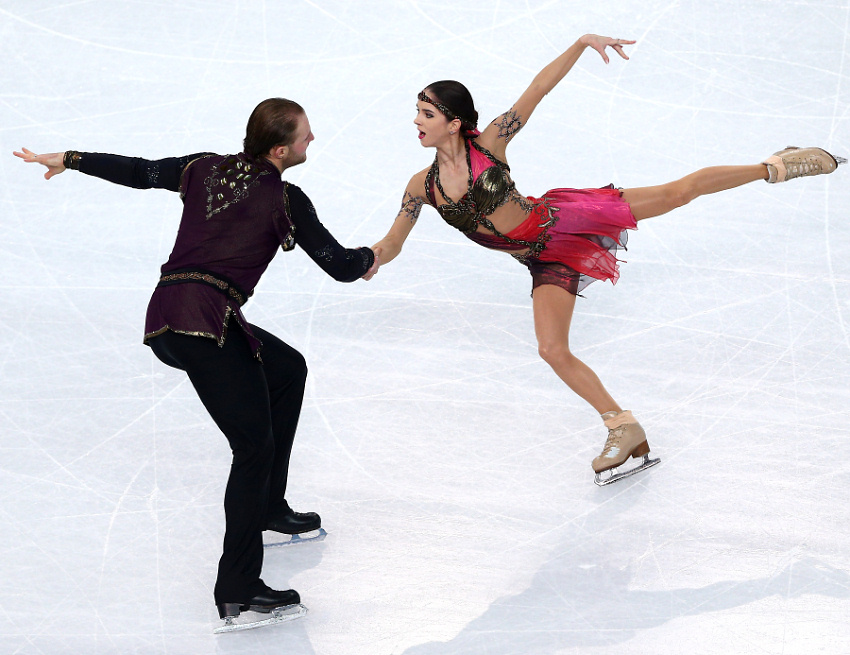 Золото и серебро россиян в парном катании