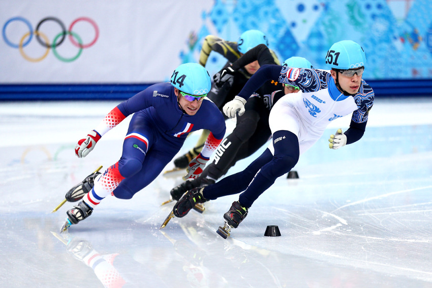 Триумф россиян в шорт-треке на дистанции 1000 метров