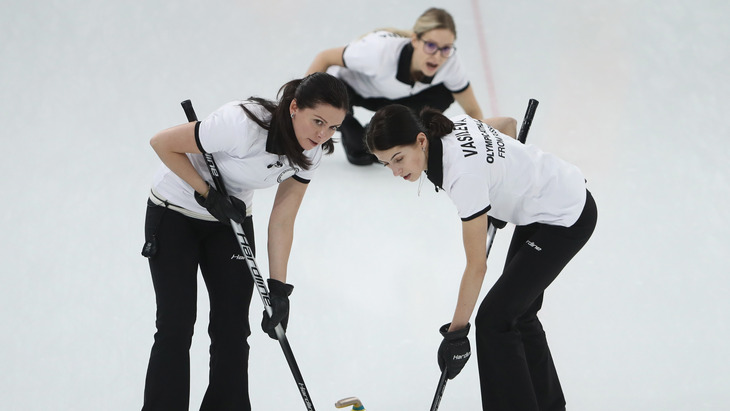 Российские керлингистки