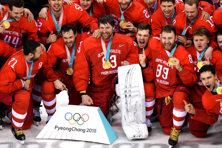 Победа сборной России