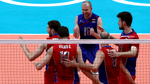 Российские волейболисты