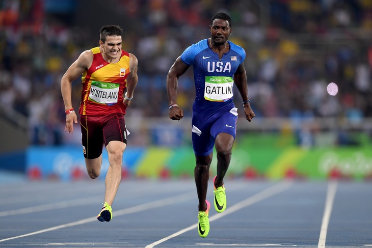 Джастин Гэтлин провалил квалификацию в беге на 200 метров 