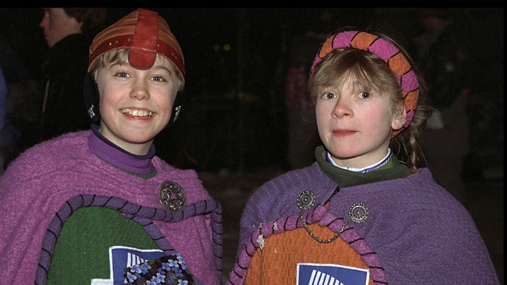 Маскоты Игр-1994 Хакон и Кристин