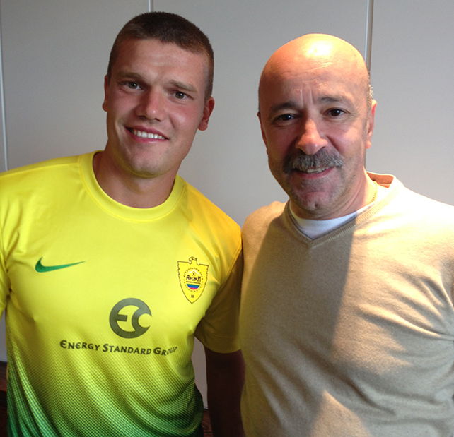 Игорь Денисов и генеральный директор «Анжи» Айваз Казиахмедов