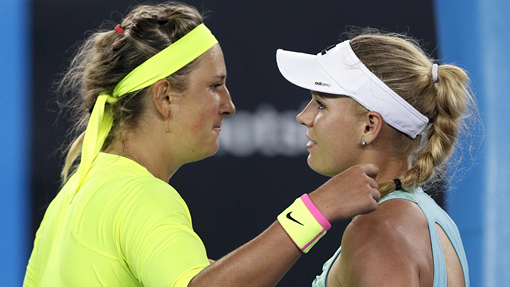 Виктория Азаренко и Каролин Возняцки