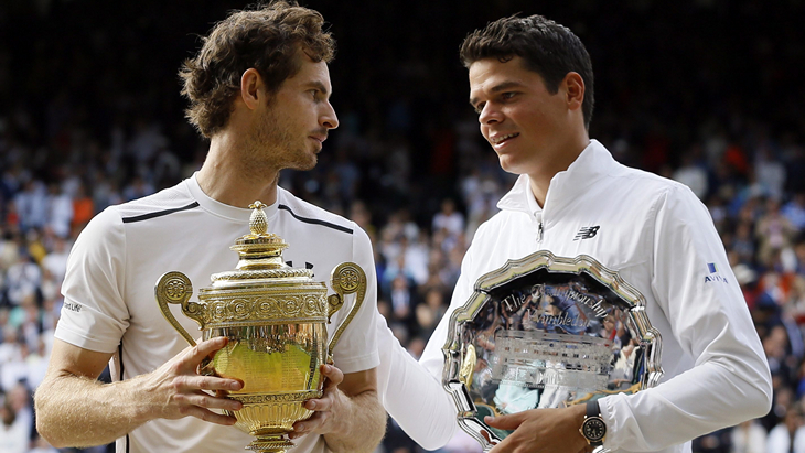 Милош Раонич уже доходил до финала Уимблдона