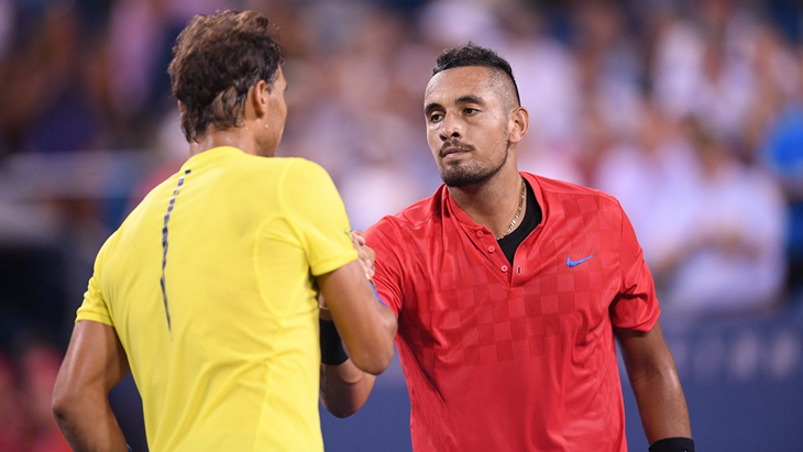 Рафаэль Надаль и Ник Кирьос