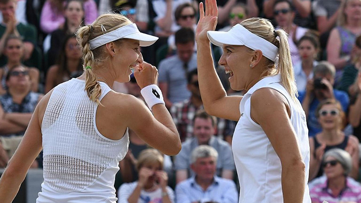 Екатерина Макарова и Елена Веснина