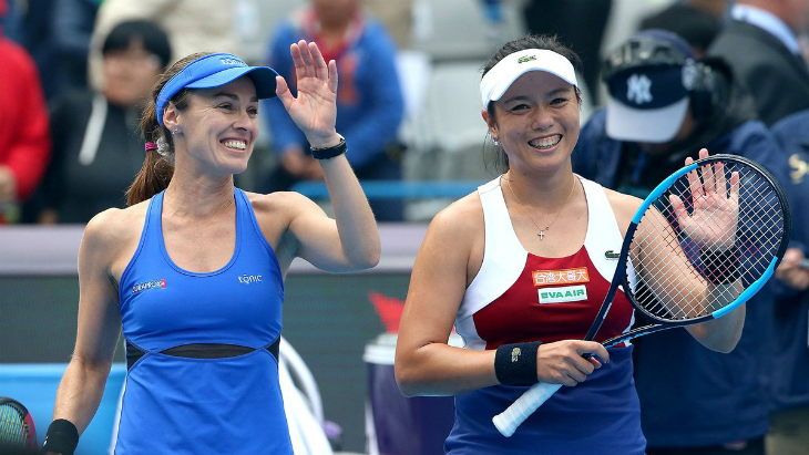Мартина Хингис и Чжань Юнжань