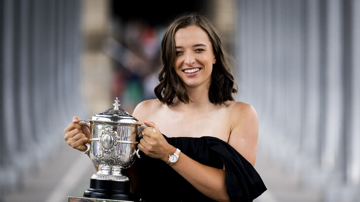 Ига Свентек — самая высокооплачиваемая спортсменка года