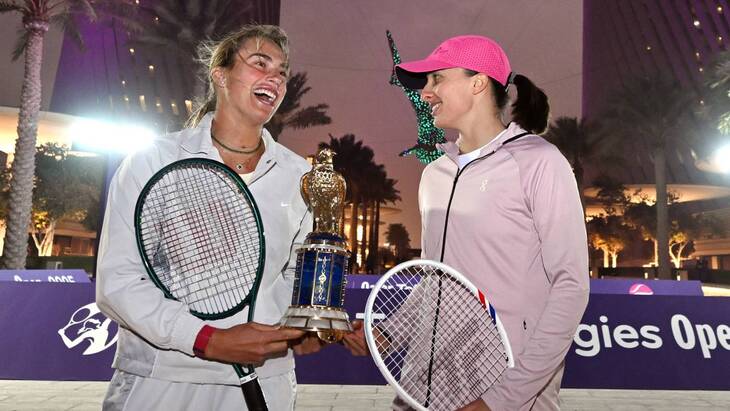 Арина Соболенко и Ига Свентек