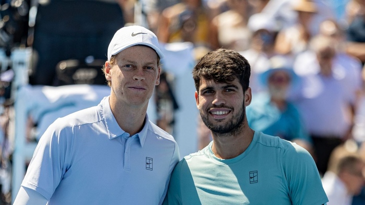 Янник Синнер и Карлос Алькарас