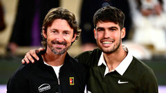 Хуан-Карлос Ферреро и Карлос Алькарас