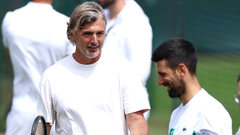 Горан Иванишевич и Новак Джокович