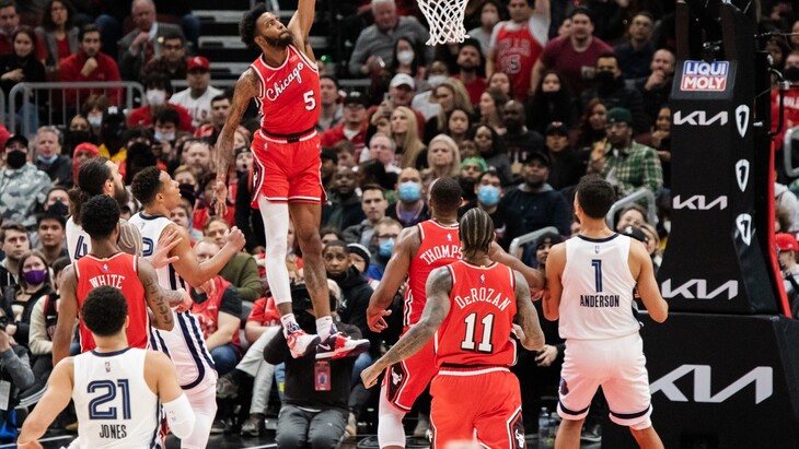 Фрагмент матча «Мемфис» — «Чикаго»