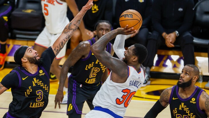 «Лос-Анджелес Лейкерс» — «Нью-Йорк»