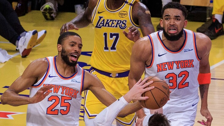 «Лос-Анджелес Лейкерс» — «Нью-Йорк»