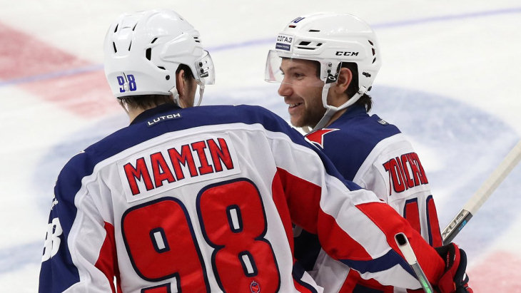 Хоккеисты ЦСКА