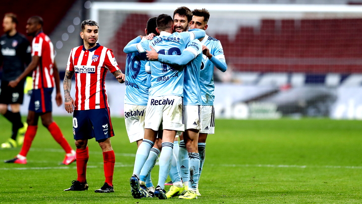 «Сельта» в прошлом туре прервала победную серию «Атлетико»